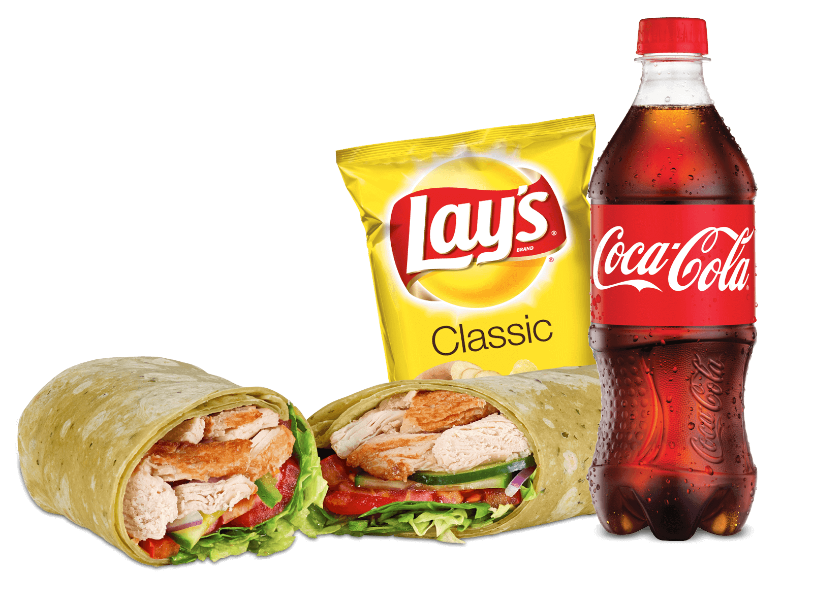 Order Savory Rotisserie-Style Chicken Caesar Signature Wrap Combo food online from SUBWAY® store, Hercules on bringmethat.com