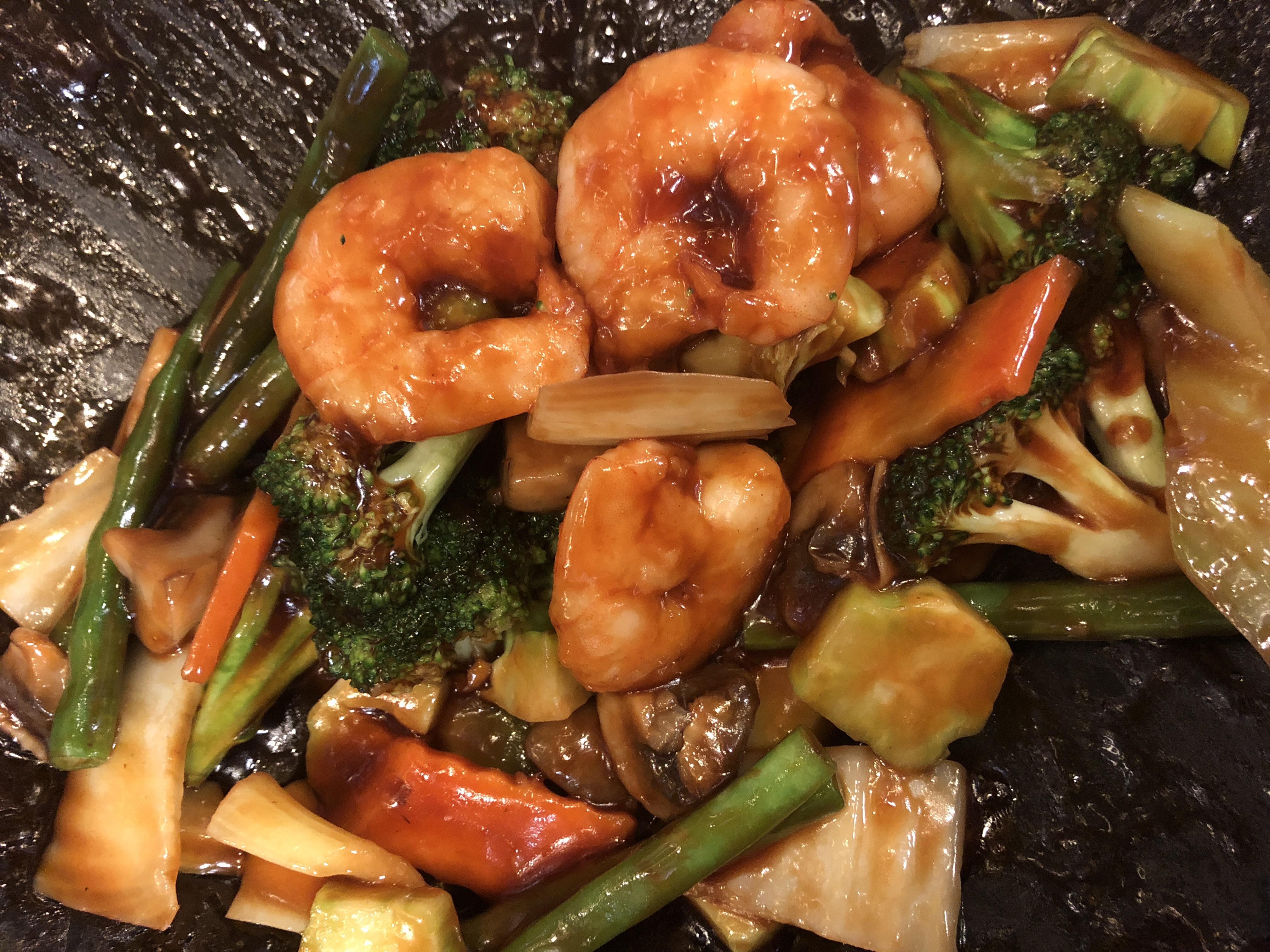 Order 87. Quart of Shrimp with Mixed Vegetables food online from China Joy Restaurant store, Jacksonville on bringmethat.com