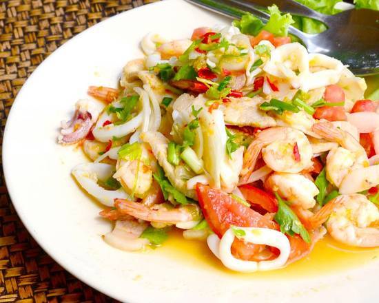 Order Seafood Salad food online from Chelsea Deli & Cafe store, New York on bringmethat.com