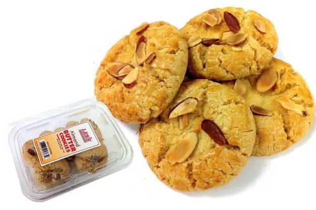 Order Almond Butter Cookies 9oz food online from Lee Sandwiches store, Hawaiian Gardens on bringmethat.com