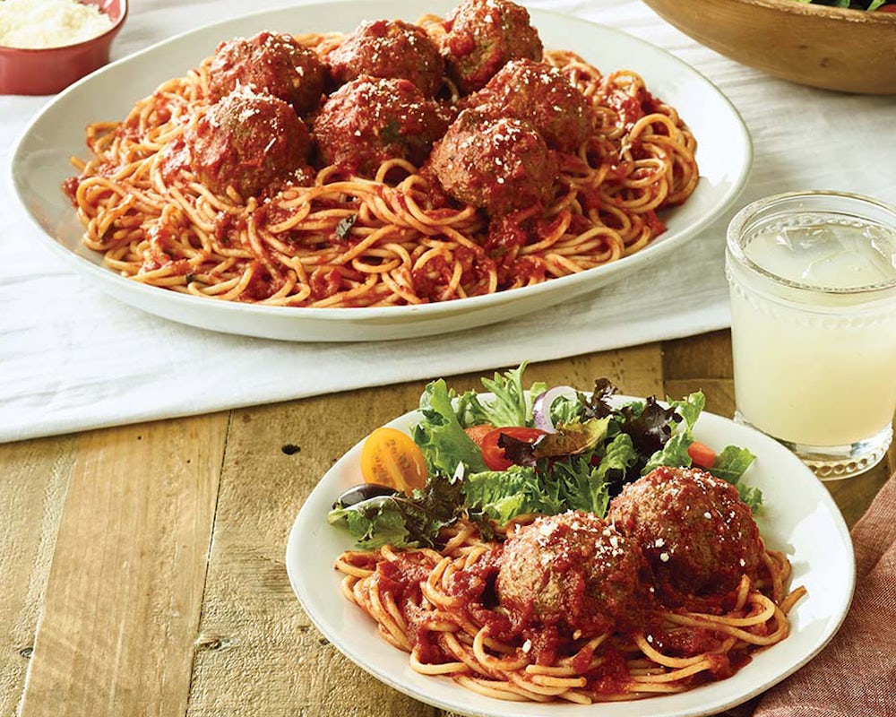 Order Family Bundle Spaghetti food online from Carrabbas Italian Grill store, Aurora on bringmethat.com