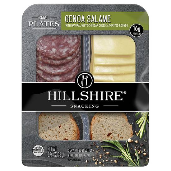 Order Hillshire Genoa Salame & Cheddar Cheese with Crackers  2.76oz food online from Everyday Needs by Gopuff store, Clovis on bringmethat.com