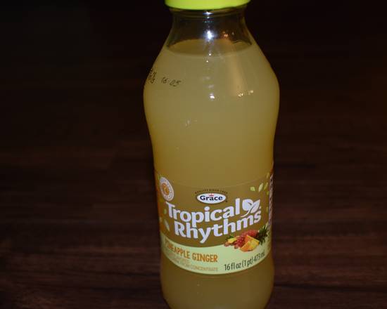 Order Tropical Rhythms Pineapple Ginger food online from IrieJam Island Grill store, Columbus on bringmethat.com