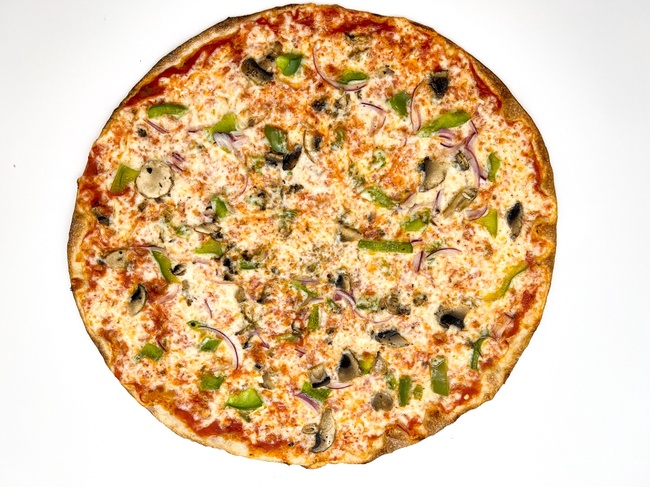 Order Veggie Pizza food online from Big Mike's Pizza store, Morganville on bringmethat.com