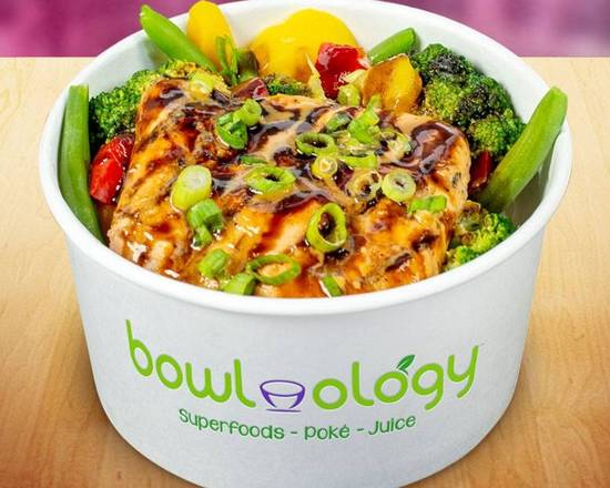 Order Hot Salmon Bowl food online from Bowlology store, Las Vegas on bringmethat.com