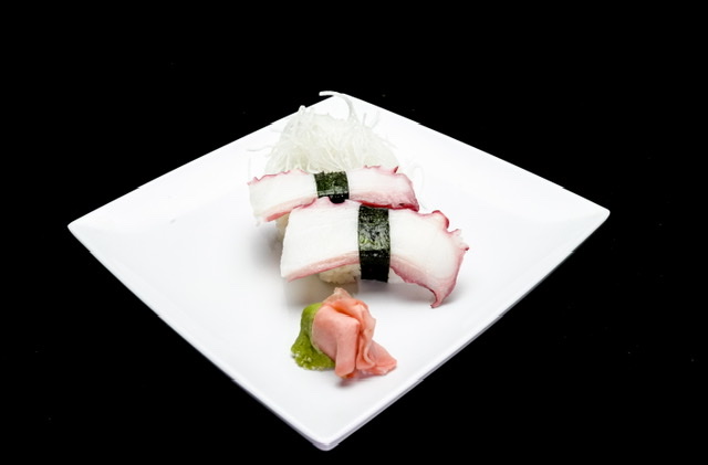 Order Tako Nigiri food online from Star Sushi store, Jeffersonville on bringmethat.com