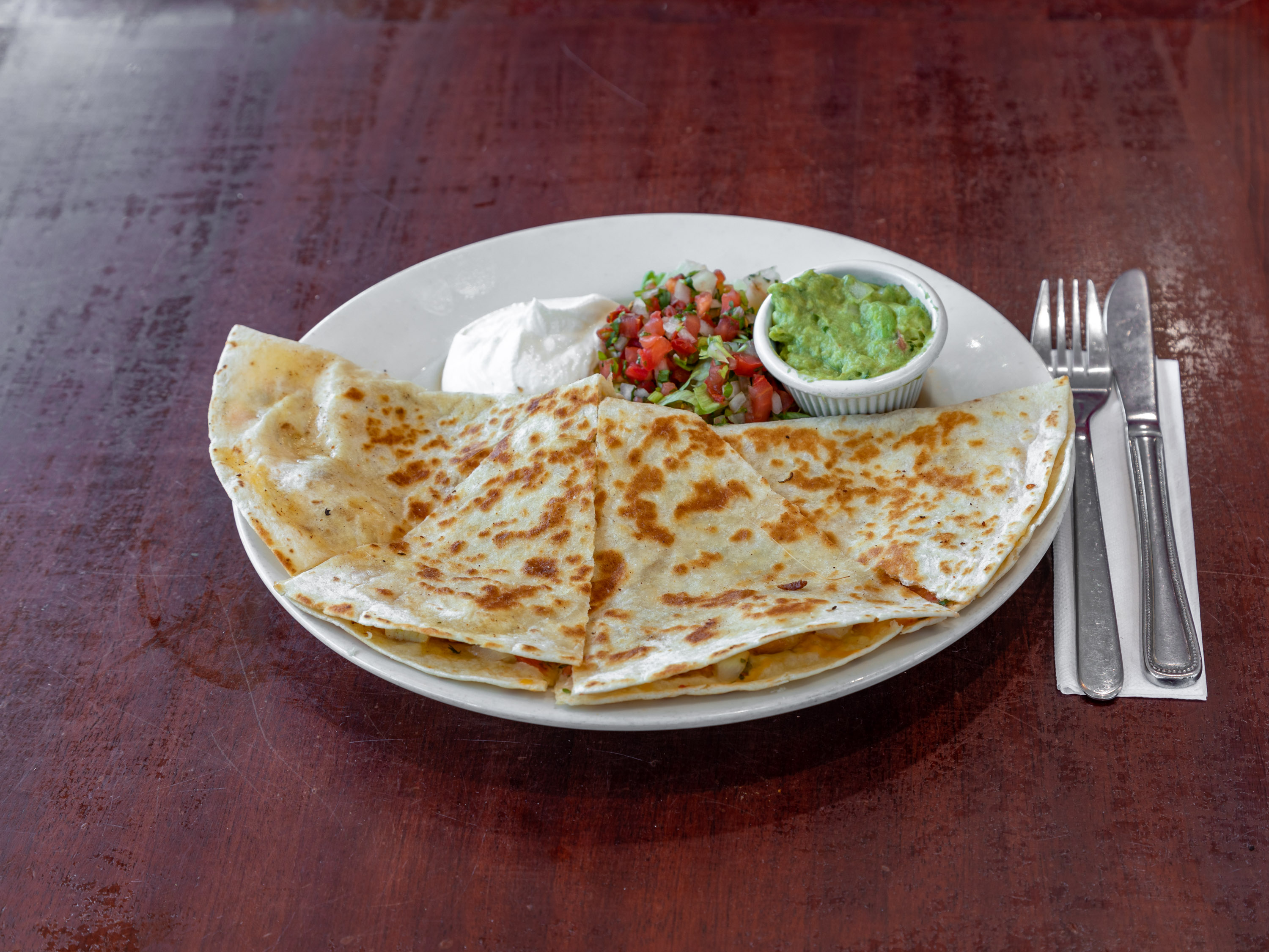 Order Huitlacoche Quesadilla food online from Picante store, Springfield on bringmethat.com