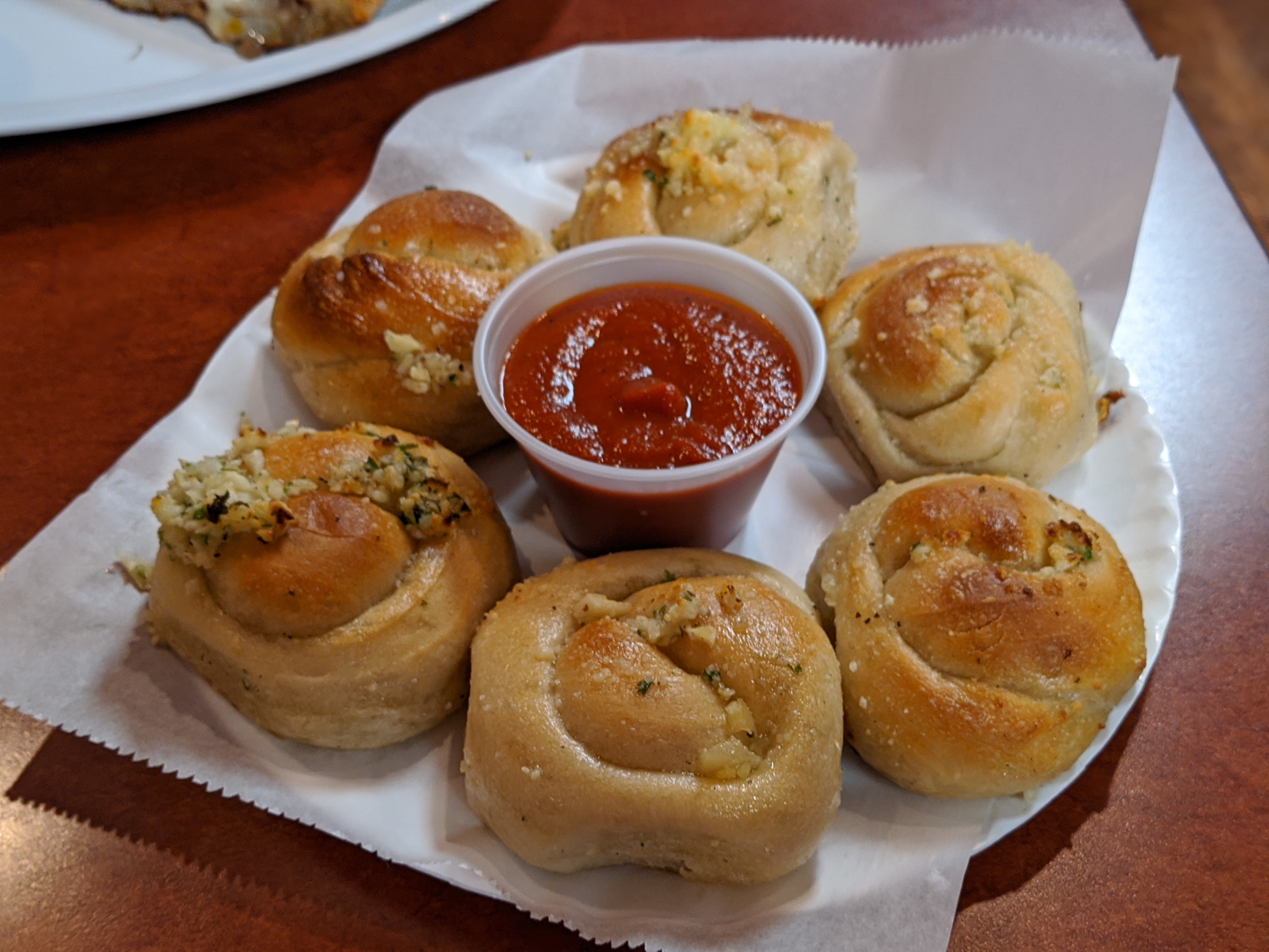 Order Garlic Knots food online from Due Amici Pizza store, Charlotte on bringmethat.com