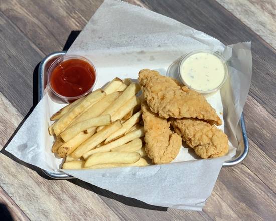 Order Kids Chicken Fingers food online from Serrano Mexican Food store, Mesa on bringmethat.com