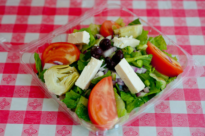 Order Papa Ray's House Salad food online from Papa Ray's Pizza & Wings store, Carol Stream on bringmethat.com