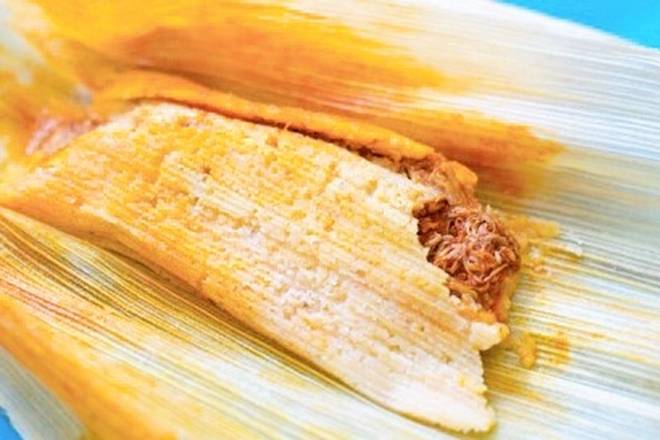 Order Pulled Pork Tamal food online from Gordo's store, Chicago on bringmethat.com