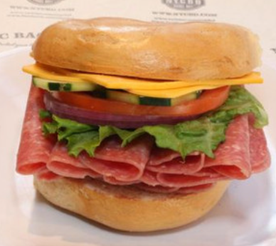 Order Salami Sandwich food online from NYC Bagel Deli store, Chicago on bringmethat.com