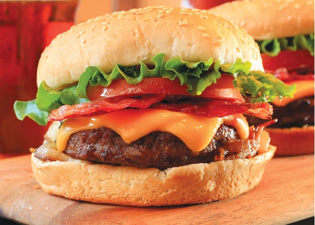 Order Build Your Own Burger food online from Fox's Restaurant And Pub store, Oak Lawn on bringmethat.com