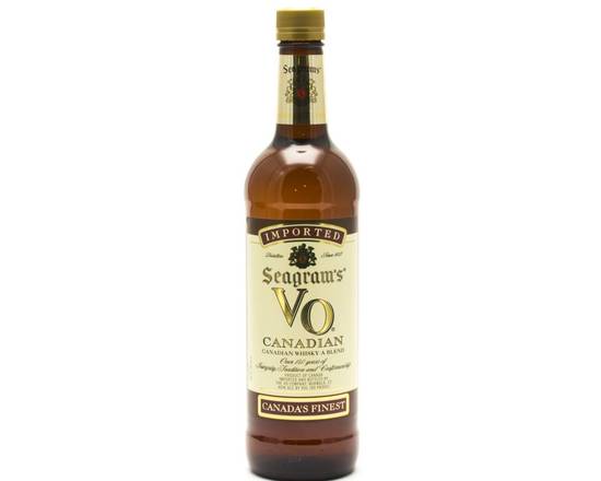 Order Seagram's, VO Canada's Finest Blend Whisky · 750 mL  food online from House Of Wine store, New Rochelle on bringmethat.com