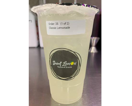 Order CLASSIC LEMONADE food online from Sweet Lemon Tapioca & Snacks store, Pasadena on bringmethat.com