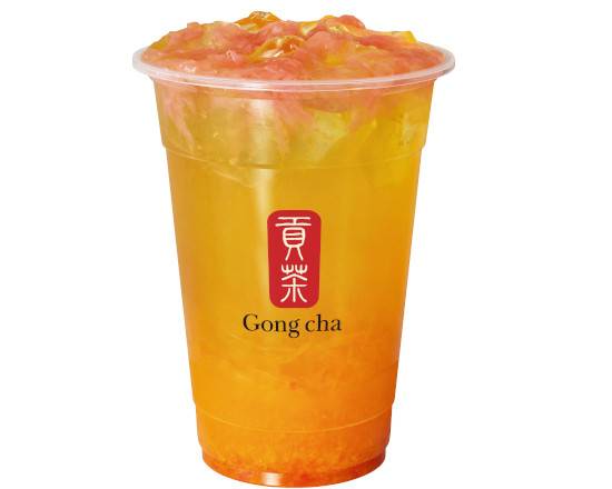Order Grapefruit Mango Tea food online from Gong Cha & Fuji Teriyaki store, Silver Spring on bringmethat.com