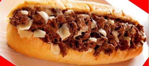 Order Cheesesteak - Small 7" food online from Pat's Pizzeria store, Runnemede on bringmethat.com