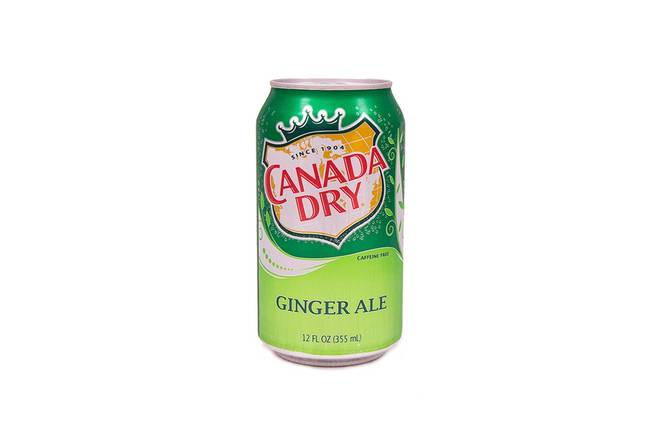 Order Ginger Ale (can) food online from Sizzle Pie store, Beaverton on bringmethat.com