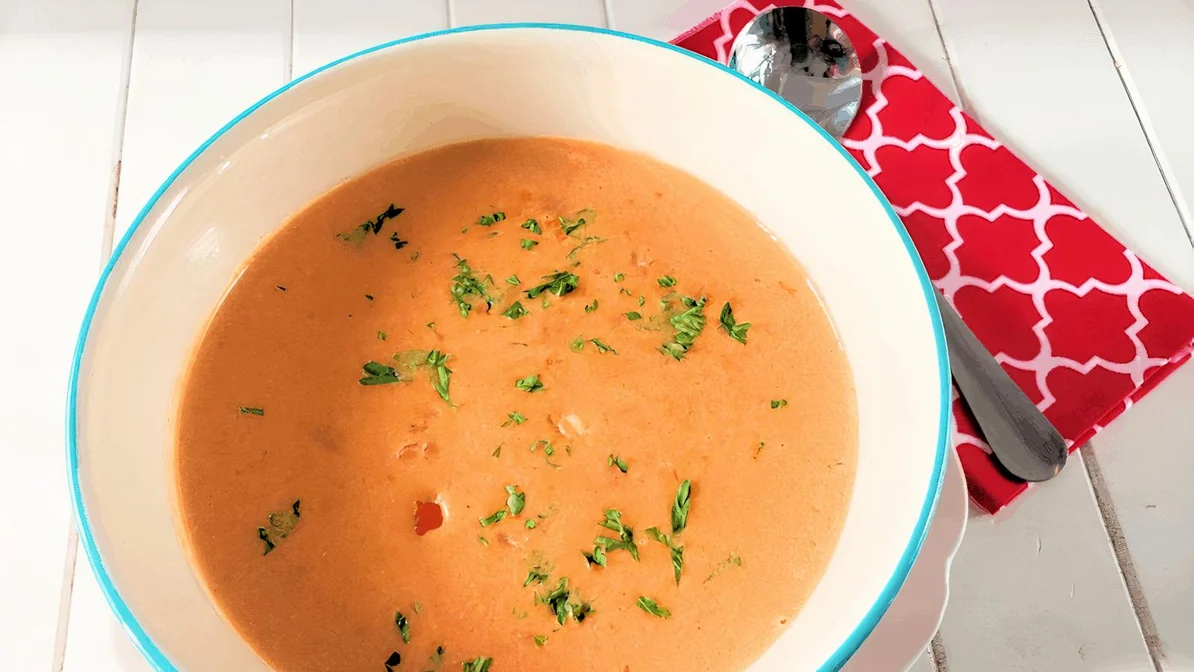 Order Seafood Bisque food online from Red Crab Juicy Seafood store, Cleveland on bringmethat.com