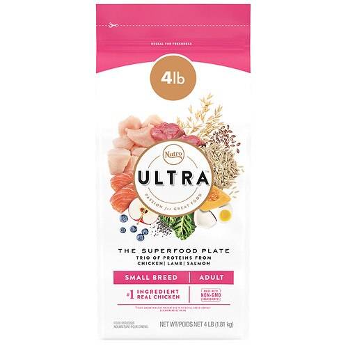 Order Nutro Ultra Dog Food, Small Breed, Adult - 4.0 lb food online from Walgreens store, Lincoln on bringmethat.com