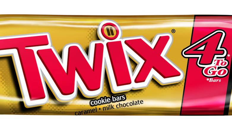 Order Twix 4 To Go Chocolate Bar food online from Exxon Constant Friendship store, Abingdon on bringmethat.com