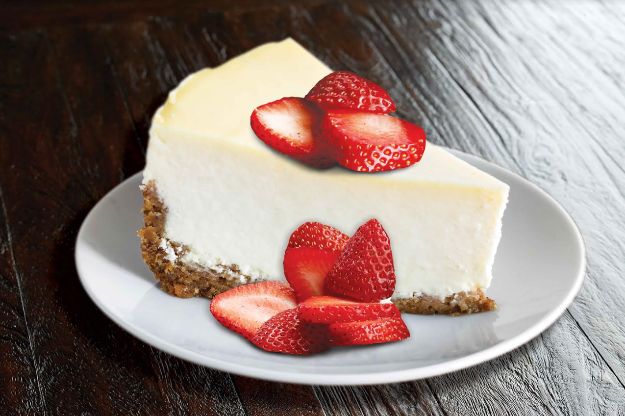 Order Strawberry-Topped Cheesecake food online from Jasons Deli store, Albuquerque on bringmethat.com
