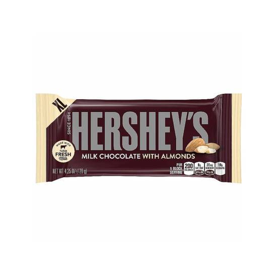 Order Hershey's Milk Chocolate with Almonds food online from Pink Dot Logan Heights store, San Diego on bringmethat.com