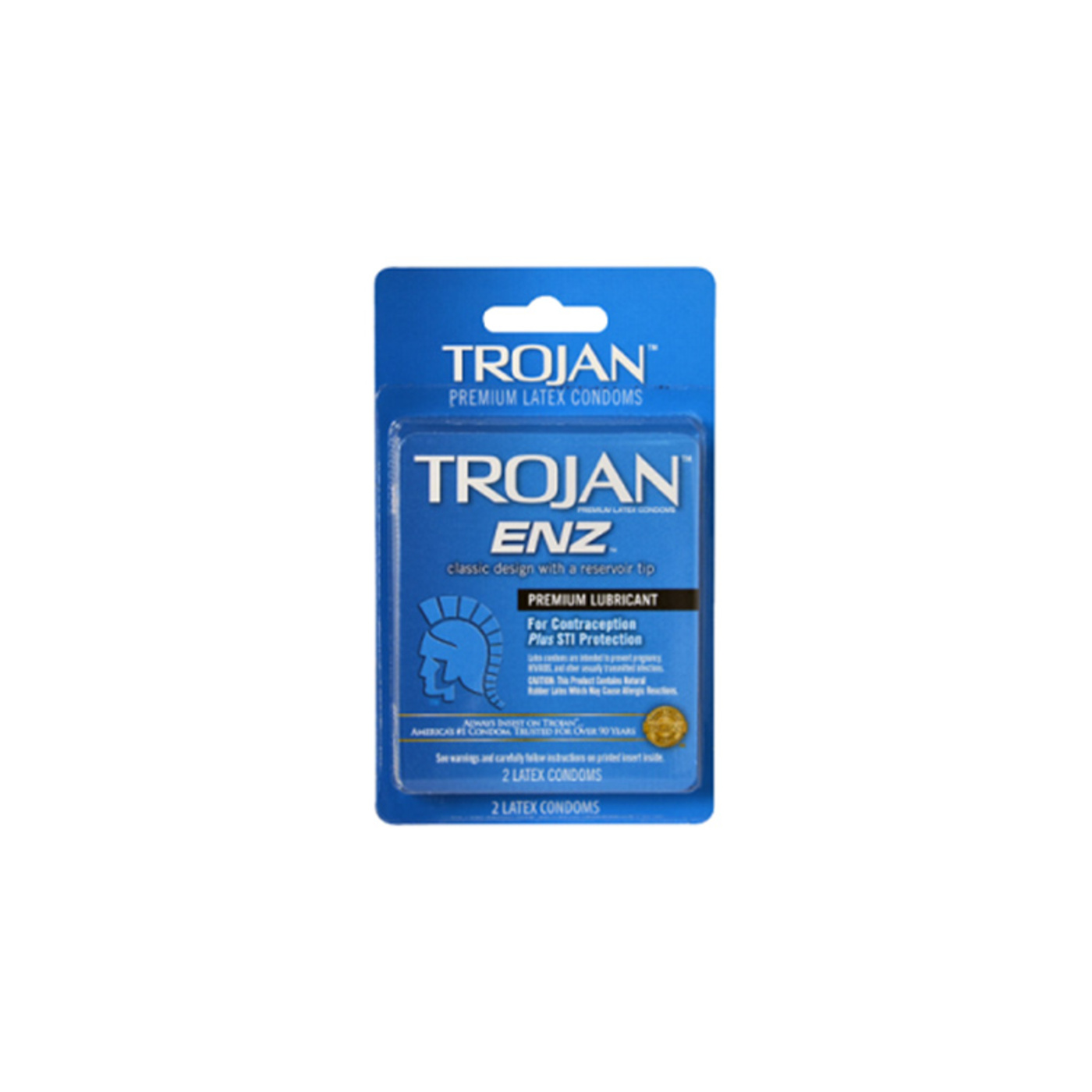 Order Condoms, Trojan ENZ 3 pack food online from Chevron store, Castro Valley on bringmethat.com