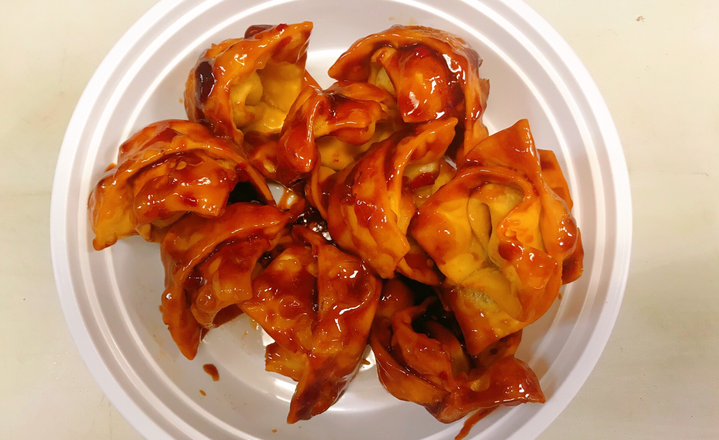 Order Pan-Fried Wonton with Garlic Sauce food online from Great Wall store, Gilbertsville on bringmethat.com