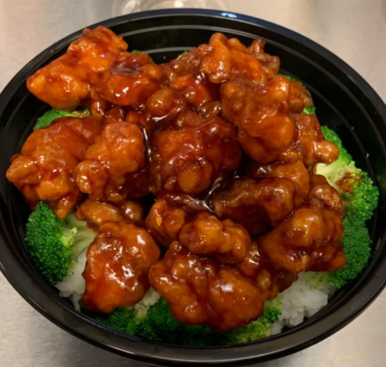 Order General Tso's Chicken Rice Bowl food online from Kylin Asian Fusion store, Palmyra on bringmethat.com