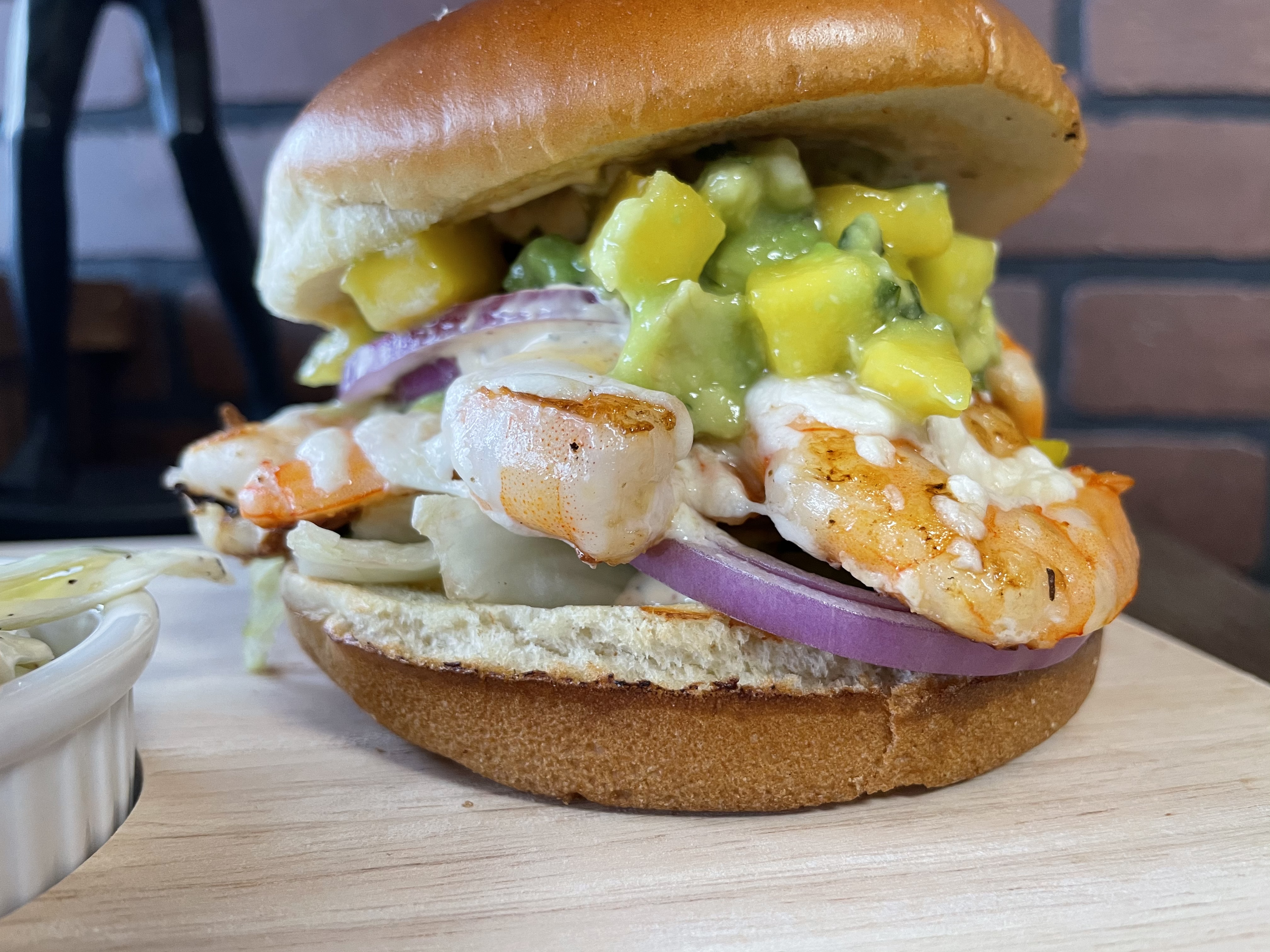 Order Chef 21 Shrimp Madness Burger food online from Chef 21 Sushi Burger store, Simpsonville on bringmethat.com