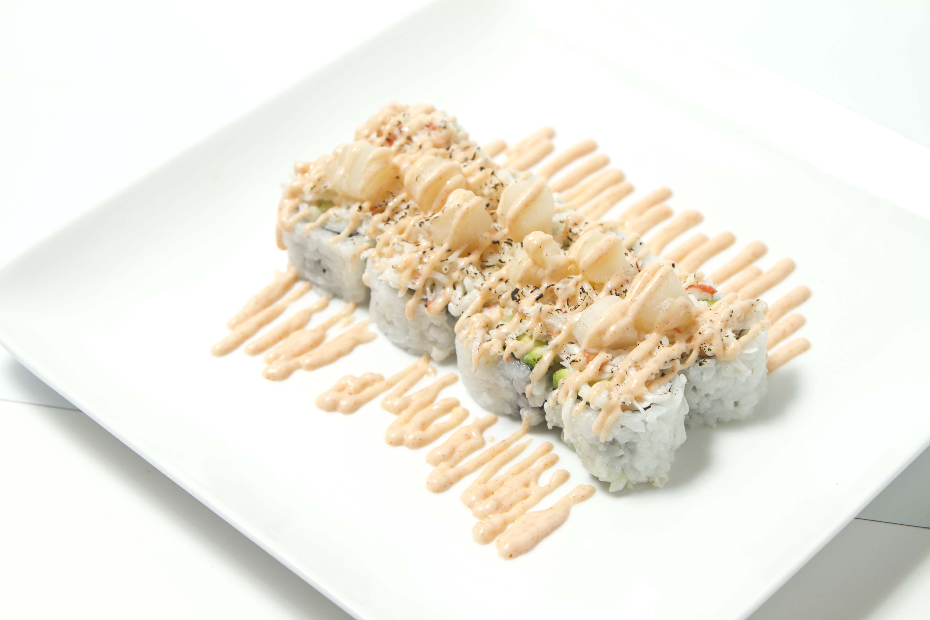 Order Baked Scallop Roll food online from Black Sesame store, Irving on bringmethat.com