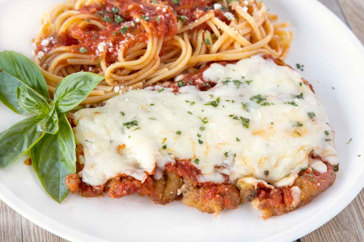 Order Veal Parmigiana food online from Pizza206 store, Tabernacle on bringmethat.com