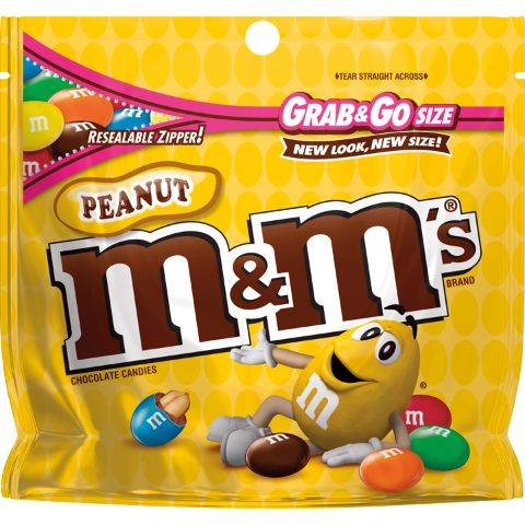 Order M&M's Milk Chocolate Peanut Candy 5.3oz food online from 7-Eleven store, Nephi on bringmethat.com