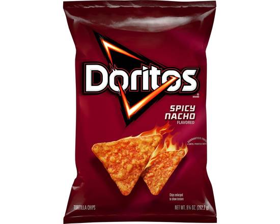 Order Doritos Spicy Nacho 9.25oz food online from Rocket store, City Of Industry on bringmethat.com
