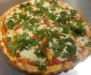 Order Classic Margherita Pizza  food online from Pizzalley store, Chicago on bringmethat.com