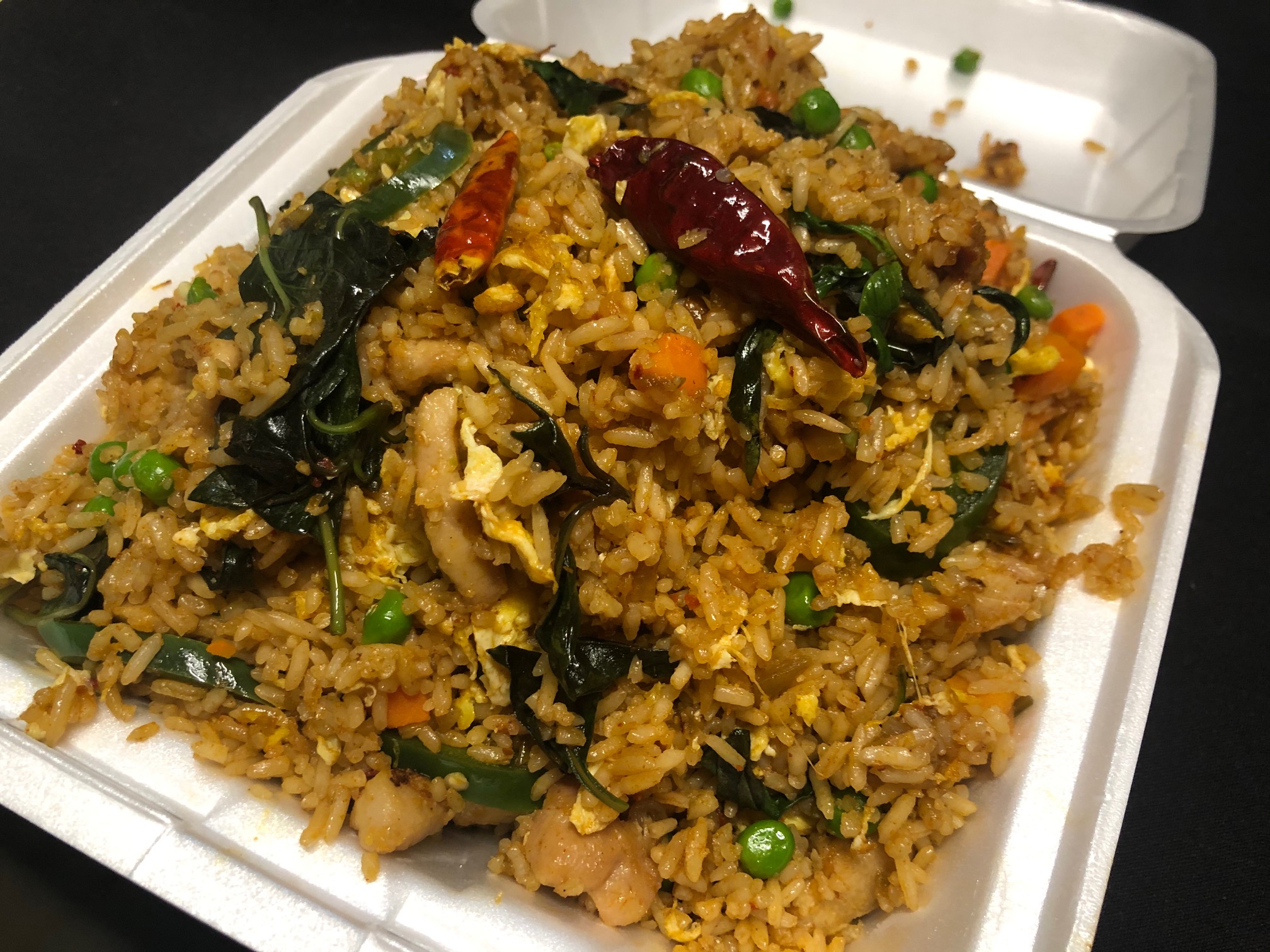 Order Spicy Basil Stir Fried Rice food online from Bo Asian Bistro store, Round Rock on bringmethat.com