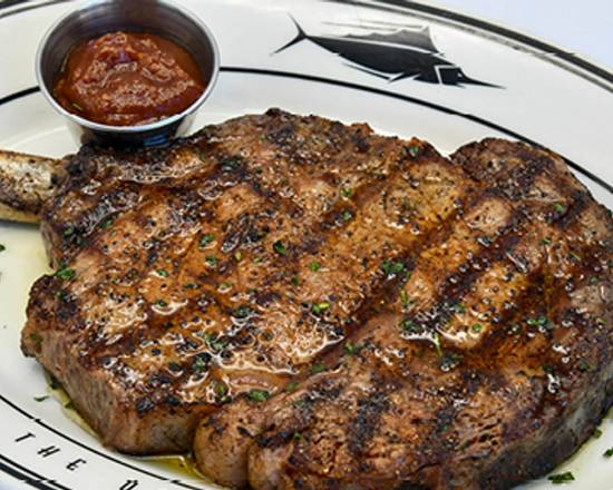 Order 22oz Bone-In Prime Ribeye food online from The Oceanaire Seafood store, Indianapolis on bringmethat.com