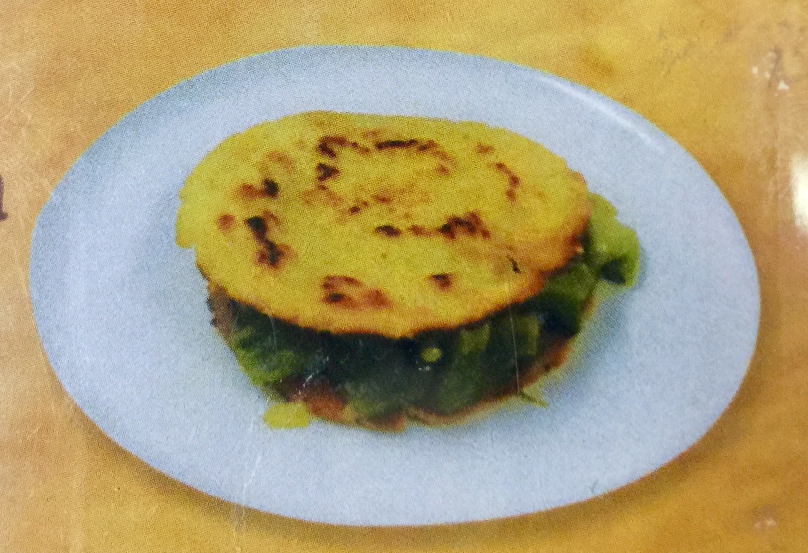 Order Rajas Con Queso Gordita food online from La Choza Mexican Grill store, Chicago on bringmethat.com