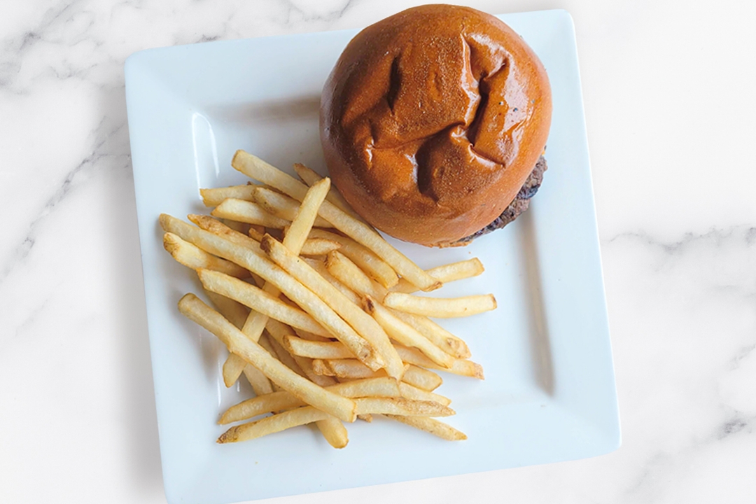 Order Kids Cheeseburger food online from Cafe Express store, Houston on bringmethat.com
