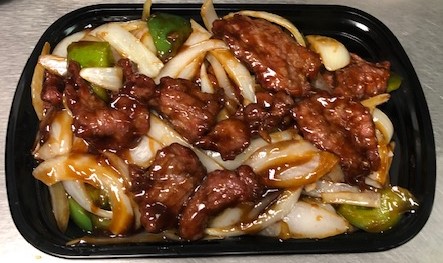 Order 71. Pepper Steak with Onion food online from China Star store, Dunbar on bringmethat.com