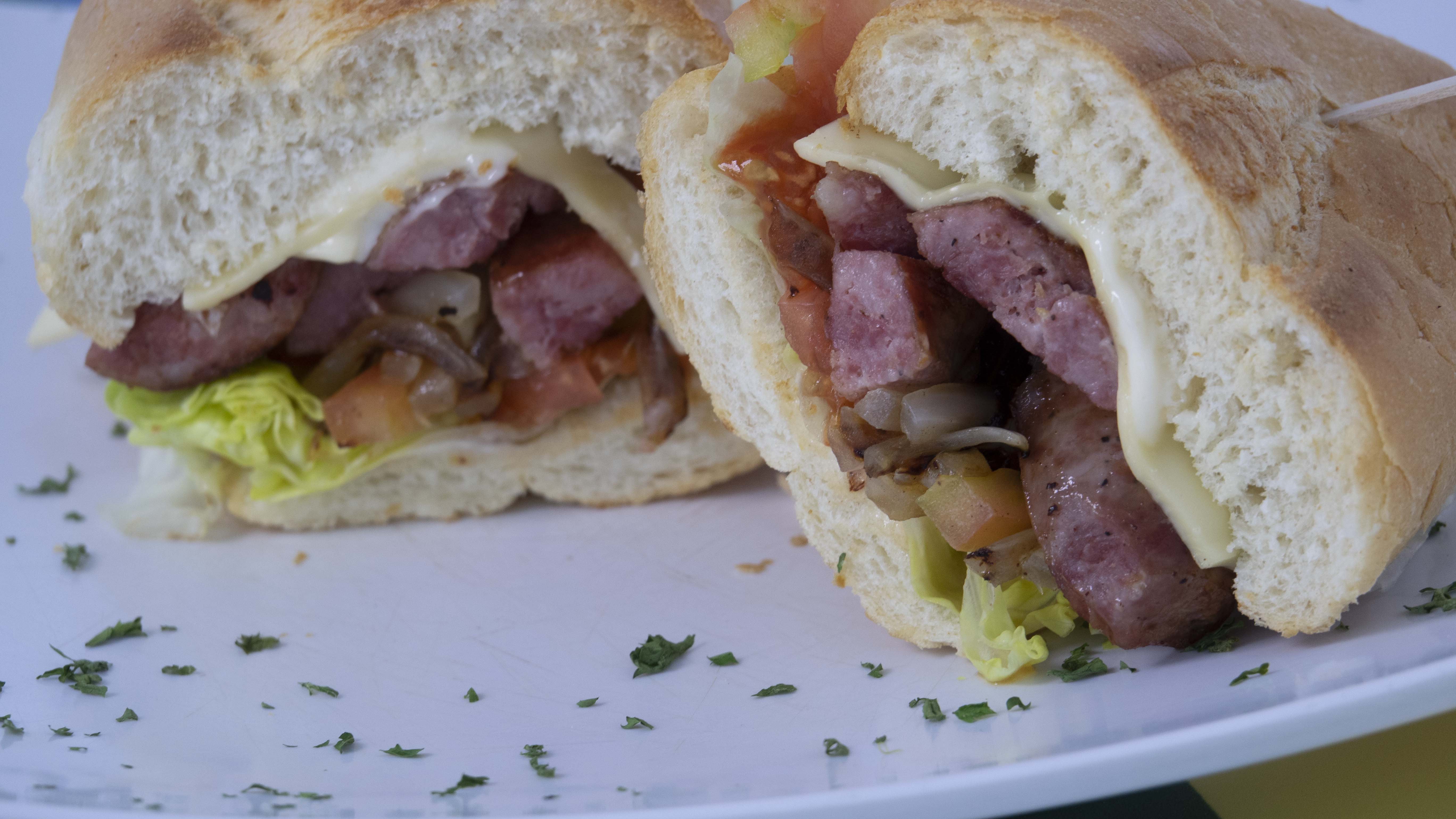 Order 204. X-Linguica Sandwich food online from Brazilian Plate House store, Torrance on bringmethat.com
