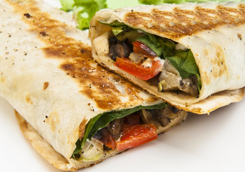 Order Grilled Veggie Wrap - Wrap food online from Brother Bruno Pizza store, Washingtonville on bringmethat.com