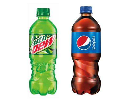 Order Soda - 2pk x Bottle food online from Hootie Burger Bar store, Indianapolis on bringmethat.com
