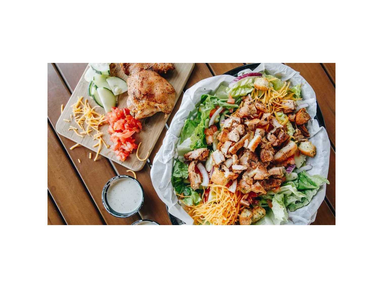 Order Chicken Salad food online from R&R BBQ store, Salt Lake City on bringmethat.com