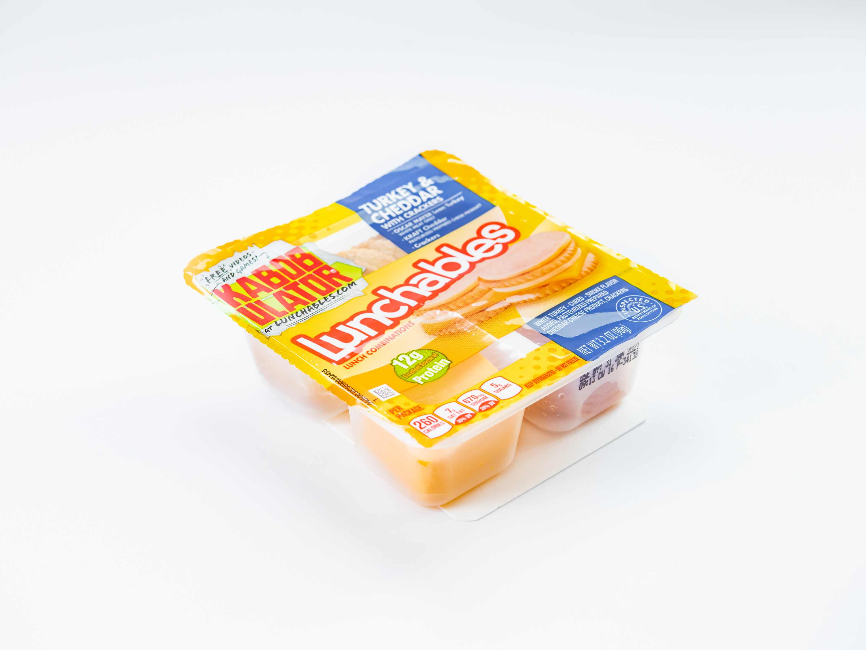 Order Om Lunchable Turkey Cheddar Cracker 3.2 oz/ food online from Loop store, Novato on bringmethat.com