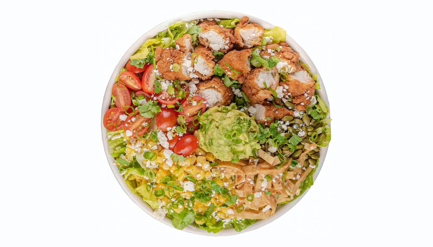 Order Gardenbird® Chop Salad food online from Gardenbird Vegetarian store, San Mateo on bringmethat.com