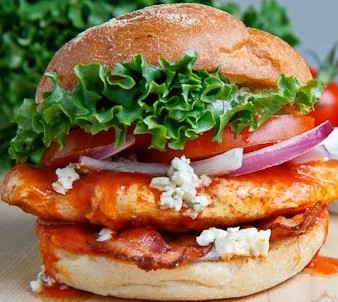 Order Grilled Buffalo Chicken Sandwich food online from Ryfe store, Atlantic City on bringmethat.com