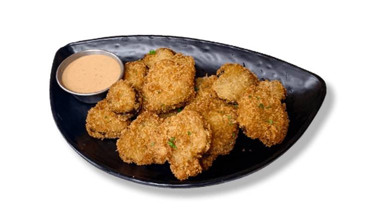 Order Fried Pickles Appetizer food online from Famous Dave's store, Cedar Falls on bringmethat.com