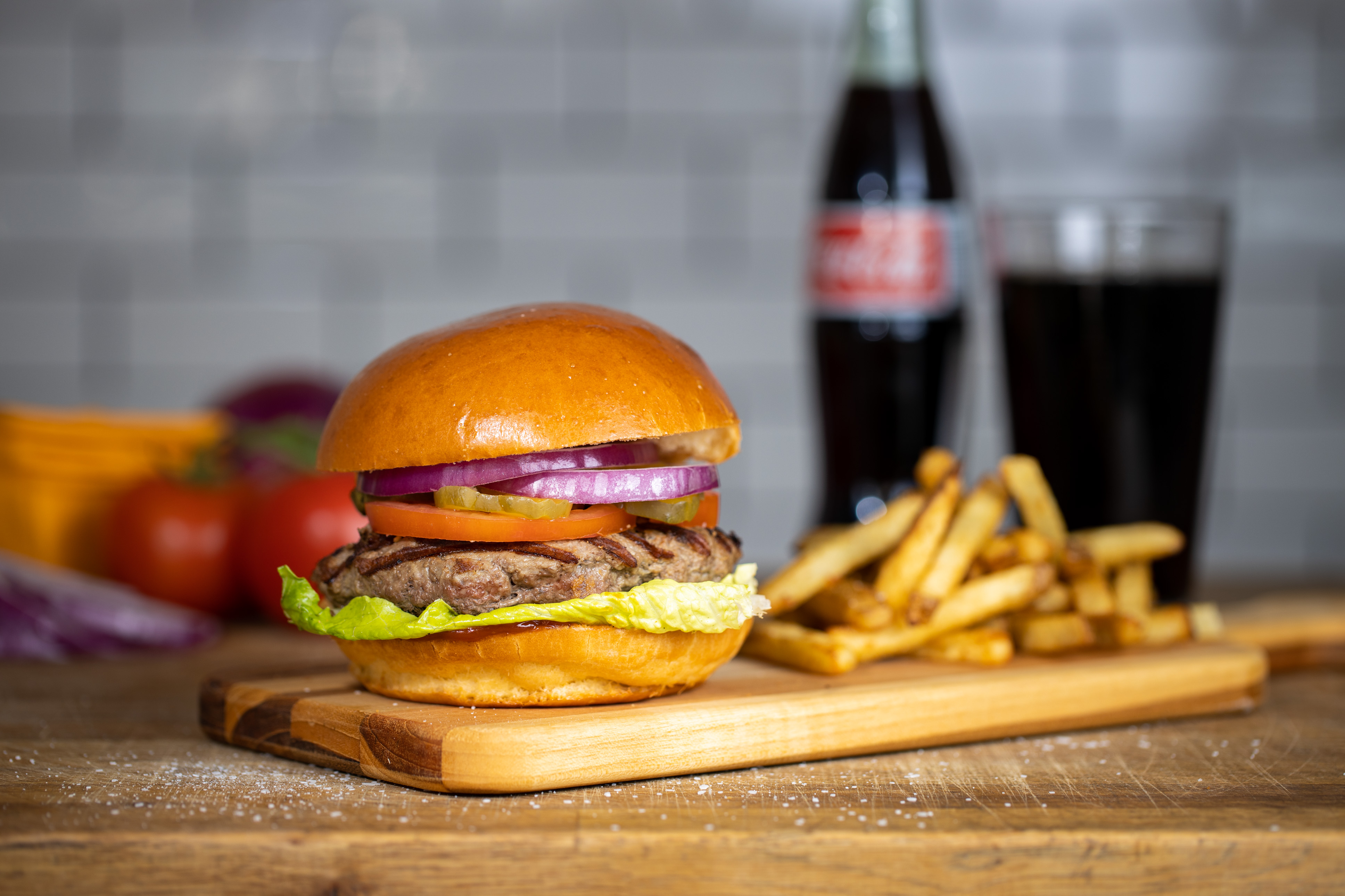 Order The Double American Burger  food online from The Coup store, Lake Oswego on bringmethat.com